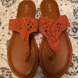 MIA crochet sandals